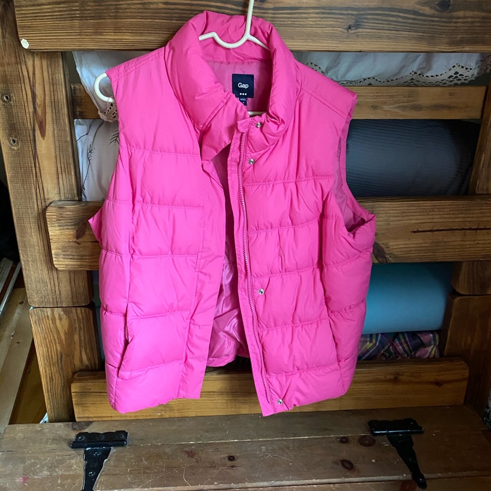 Pink vest